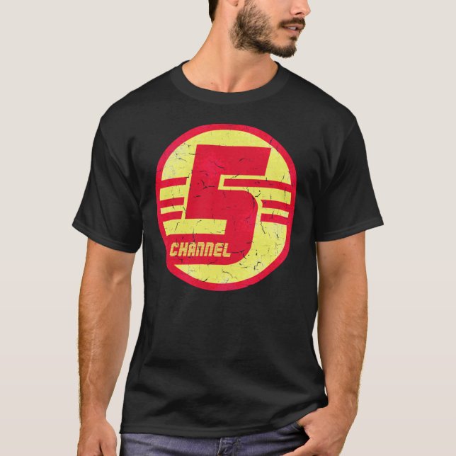 Camiseta CHANNEL 5 (Tim e Eric Awincrível Show, Trabalho de (Frente)