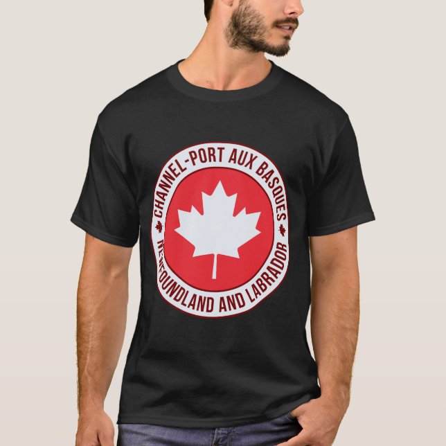 Camiseta Channel Port aux Basques, Canadá | Tr (Frente)