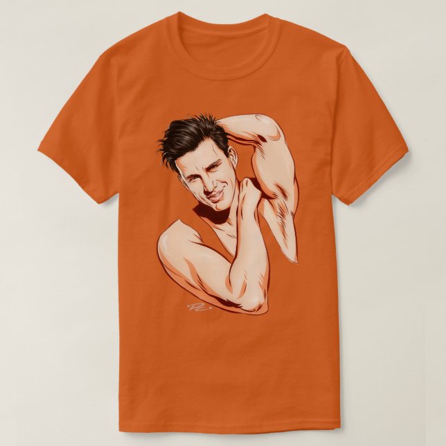 Camiseta Channing Tatum (Frente do Design)