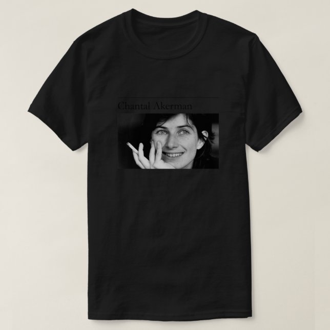 Camiseta Chantal Akerman (Frente do Design)