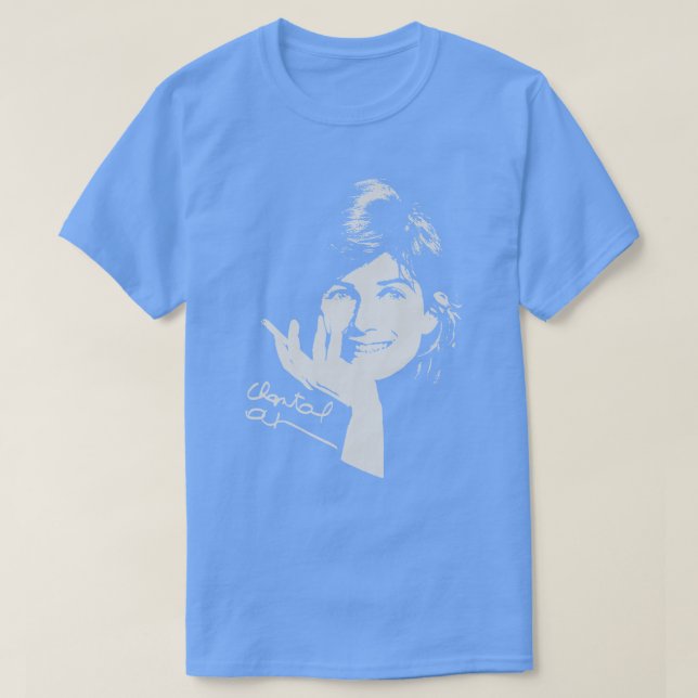 Camiseta Chantal Akerman (Frente do Design)
