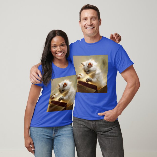 Camiseta Chantilly-Tiffany Cat (Unissex)