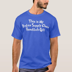 Camiseta Chanucá Menorah Dreidel, cadeia de fornecimento qu