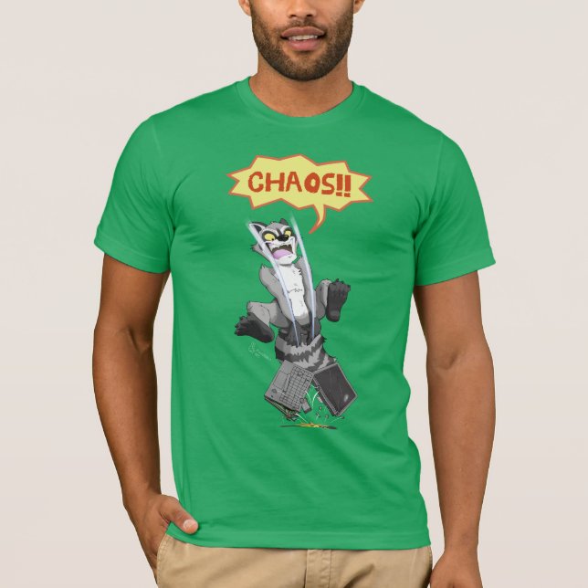 Camiseta Chaos Raccoon (Frente)