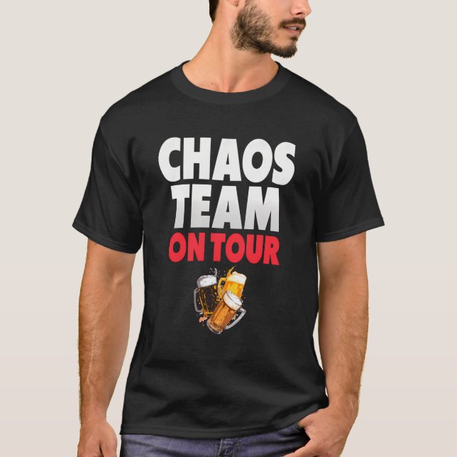 Camiseta Chaos Team On Tour Party (Frente)