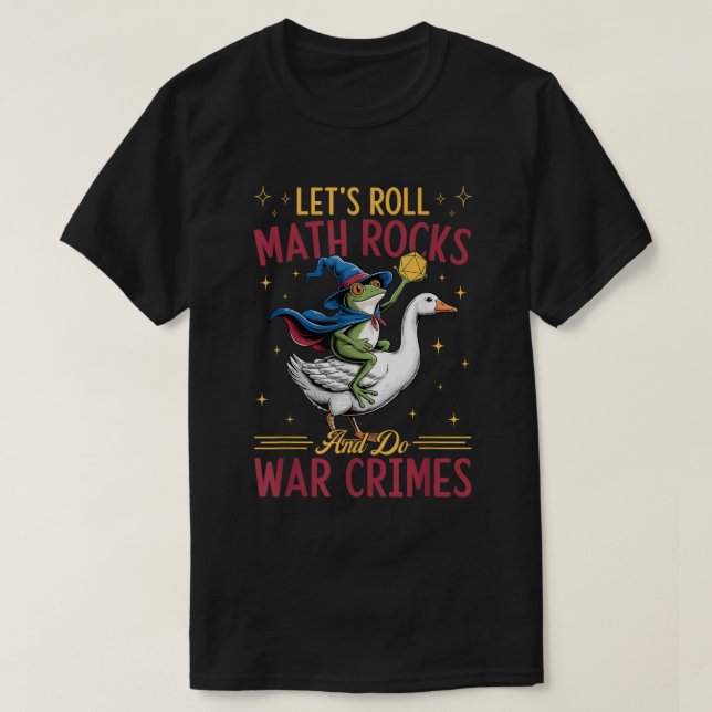 Camiseta Chaotic DnD Frog Goose Meme Design (Frente do Design)