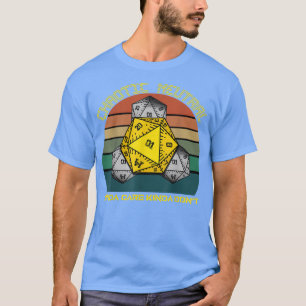 Camiseta Chaotic Neutral Kinda Care Kinda Não Gamer