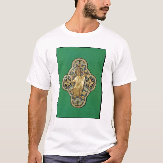 Camiseta Chapa que descreve a bênção do deus (Frente)