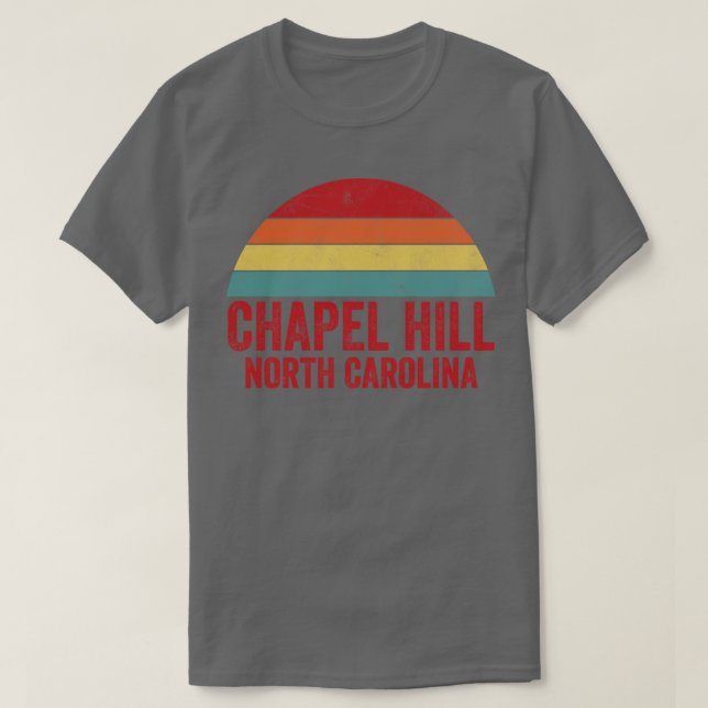 Camiseta Chapel Hill North olina (Frente do Design)