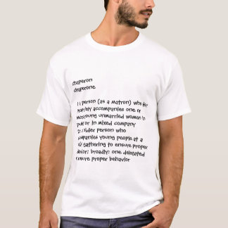 Camiseta chaperon