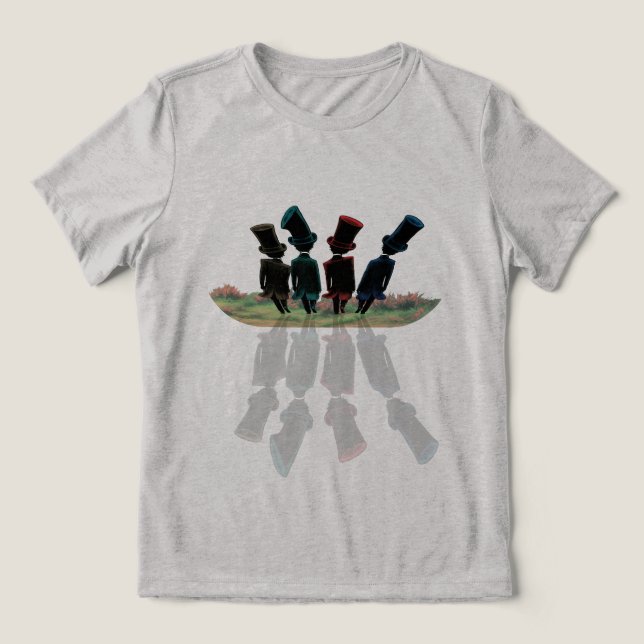 Camiseta Chapéu Alto na Sombra (Design frontal)