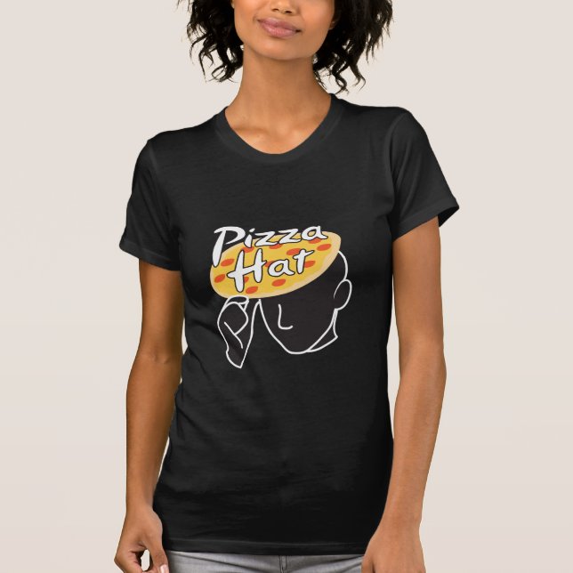 Camiseta Chapéu da pizza (Frente)