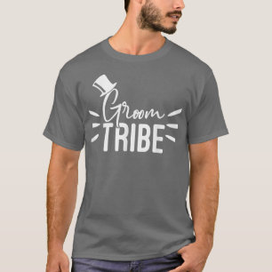 Camiseta Chapéu da Tribo do Noivo Festa de Engajamento Casa
