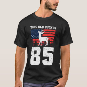 Camiseta Chapéu de Aniversário de 85 anos de Caça ao Veado 