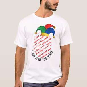 Camiseta Chapéu de Bobo Dia da Mentira Foto