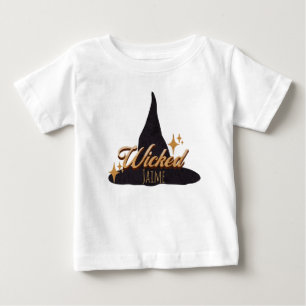 Camiseta Chapéu de Bruxa Retro Nome Malvado