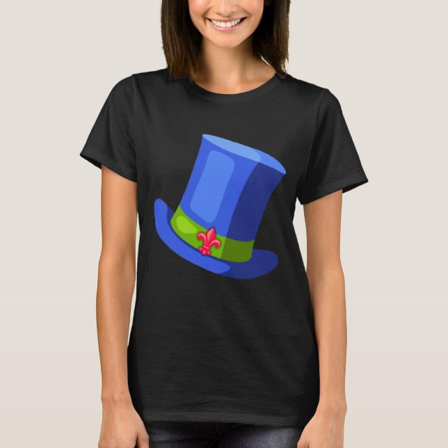 Camiseta Chapéu de carnaval (Frente)