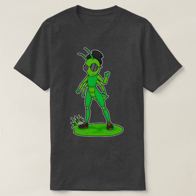 Camiseta Chapéu de Cavalos de Lagarta (Frente do Design)