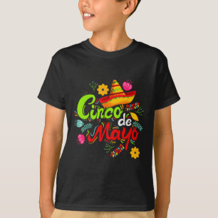 Camiseta Chapéu de Cinco De Mayo Festa Mexicana do Partido