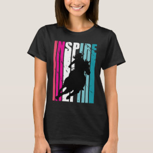 Camiseta Chapéu de Cowgirl Inspirador Tema Western Rodeio