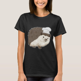 Camiseta Chapéu de cozinheiro de Hedgehog