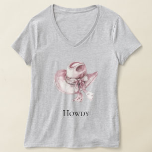 Camiseta Chapéu de Garra Rosa