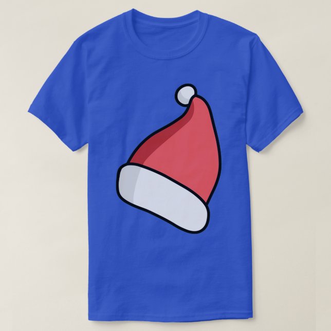 Camiseta Chapéu de Natal (Frente do Design)