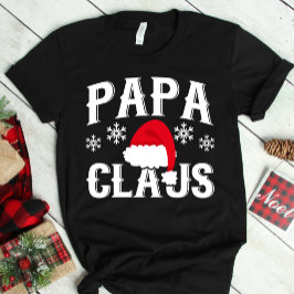 Camiseta Chapéu de Natal Papa Noel