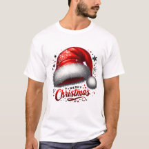 Chapéu de Papai Noel Escarlate com Brilho