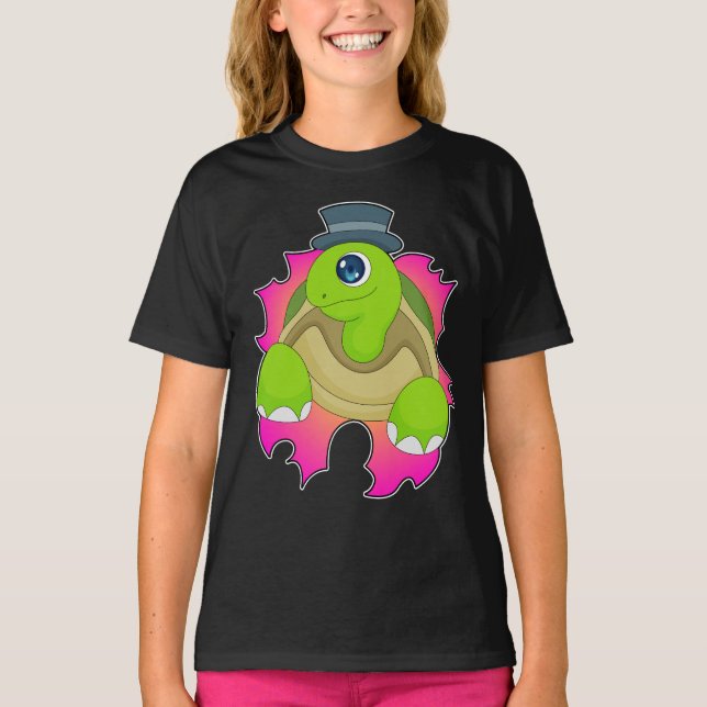 Camiseta Chapéu de Tartaruga (Frente)