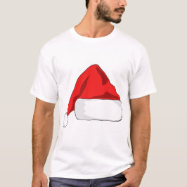 Camiseta chapéu do papai noel
