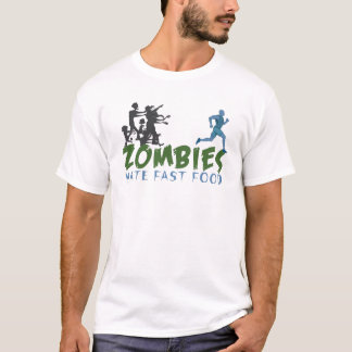 Camiseta Chapéu Fastfoo dos zombis