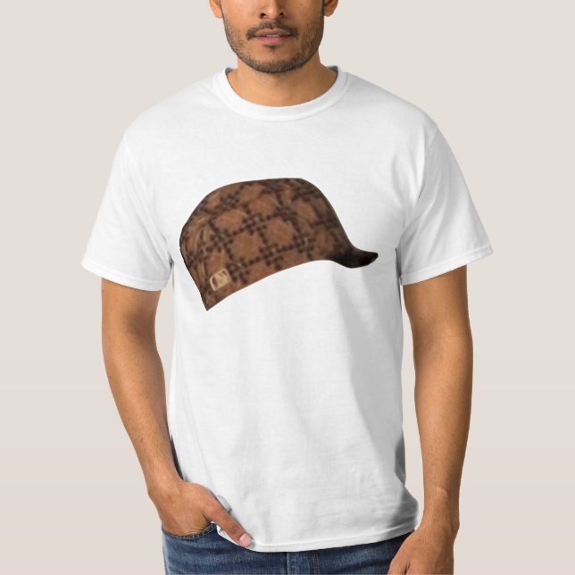 Camiseta Chapéu Meme de Scumbag Steve (Frente)
