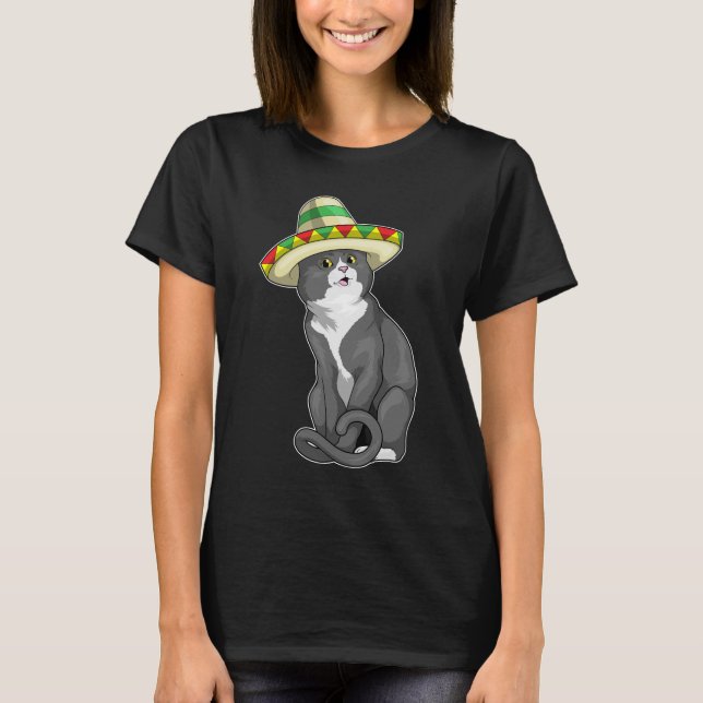 Camiseta Chapéu mexicano (Frente)