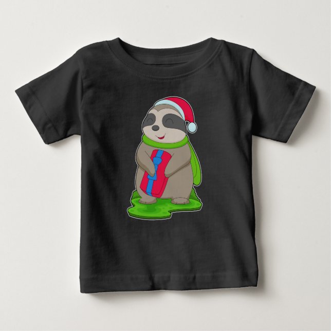 Camiseta Chapéu Santa de Natal (Frente)