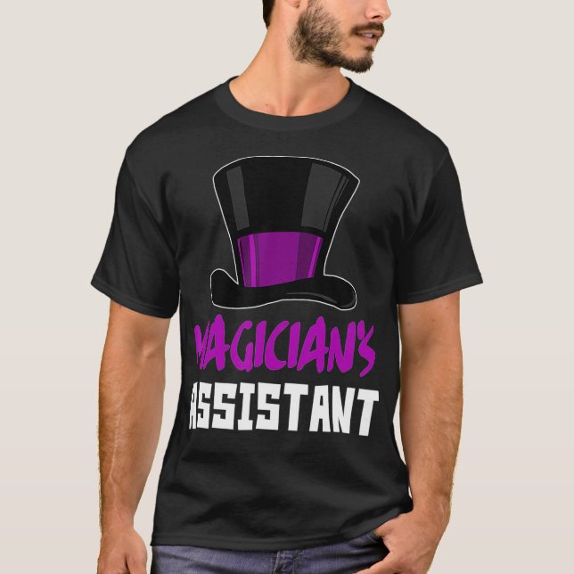 Camiseta Chapéu Superior do Assistente de Mágicos (Frente)