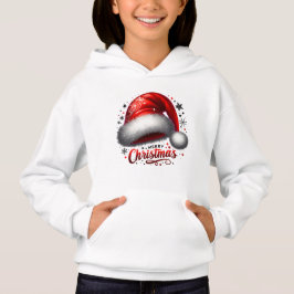 Camiseta Chapéu Vermelho de Papai Noel Brillante