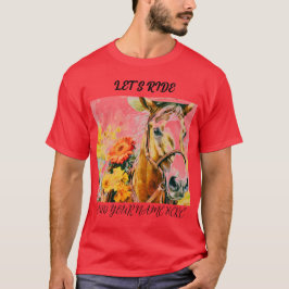 Camiseta chapéu vintage vestindo cowboy