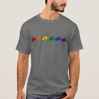 Camiseta chapéus de cowboy orgulho gay