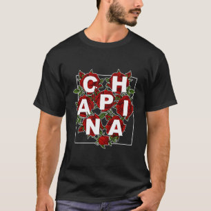 Camiseta Chapina Latina Rosa guatemalteca Guatemala Wom