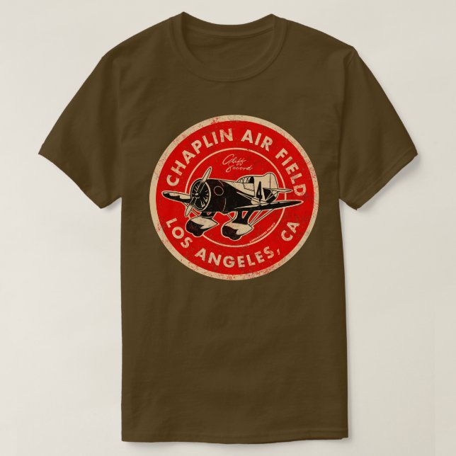 Camiseta Chaplin Air Field (Frente do Design)