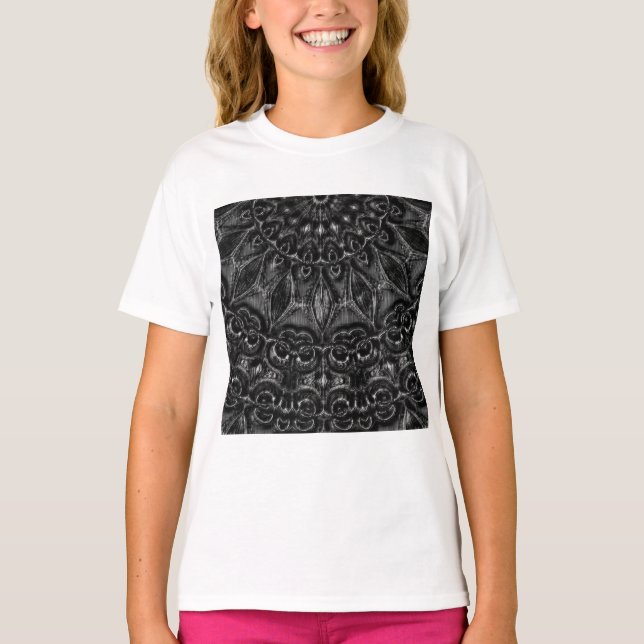Camiseta Charcoal Mandala  (Frente)