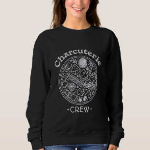 Camiseta Charcuterie Crew Cheese Caranguejos Conselho Chef