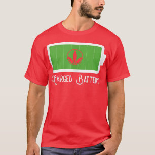 Camiseta Charged Battery With My Healthy Products