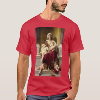 Camiseta Charity by WilliamAdolphe Bouguereau