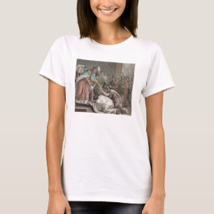 Camiseta Charlemagne (742-814) recebe os embaixadores para