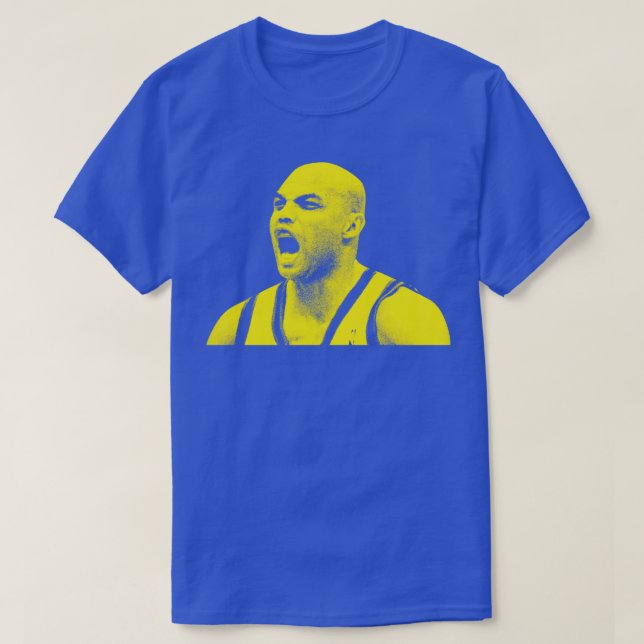 Camiseta Charles Barkley - Novo esboço (Frente do Design)