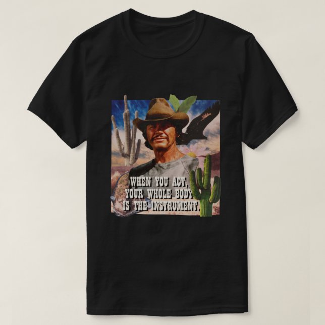 Camiseta Charles Bronson (Frente do Design)