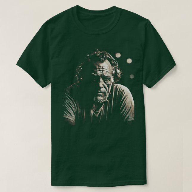 Camiseta Charles Bukowski 9 (Frente do Design)
