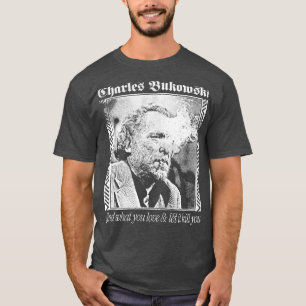 Camiseta Charles Bukowski Aestético Faded Punkstyle Design